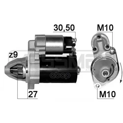Стартер Mb W203/W204/W212 1.1Квт Era 