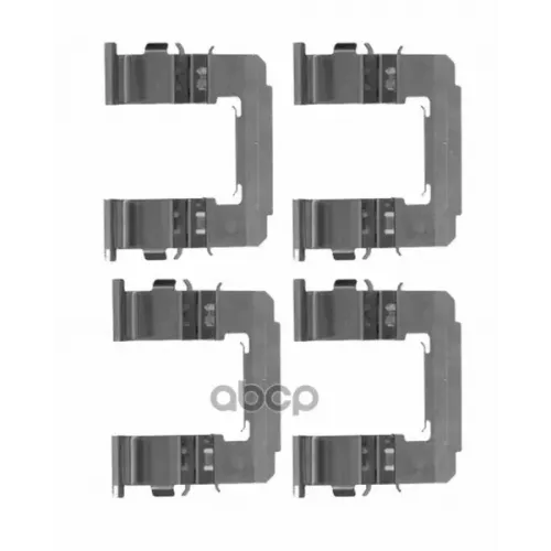 Комплект Монтажный Тормозных Колодок Chevrolet/Subaru/Toyota Forester/Impreza/Legacy Перед. Textar 