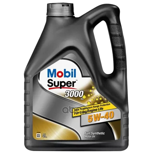 Mobil Масло Моторное 5W40 Mobil 4Л Синтетика Mobil Super 3000 X1