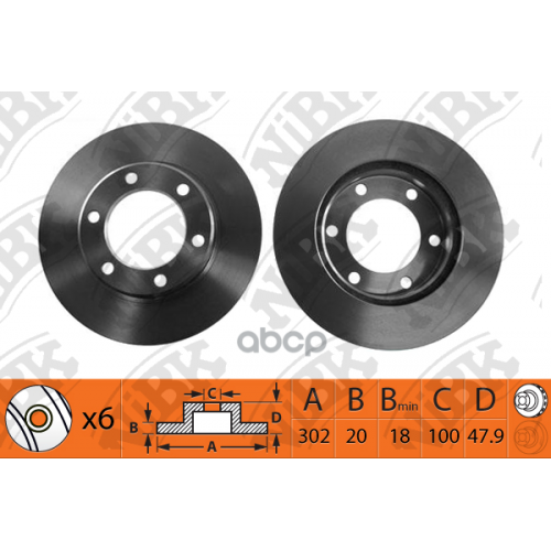 Тормозной Диск Mb E(W212) NiBK 
