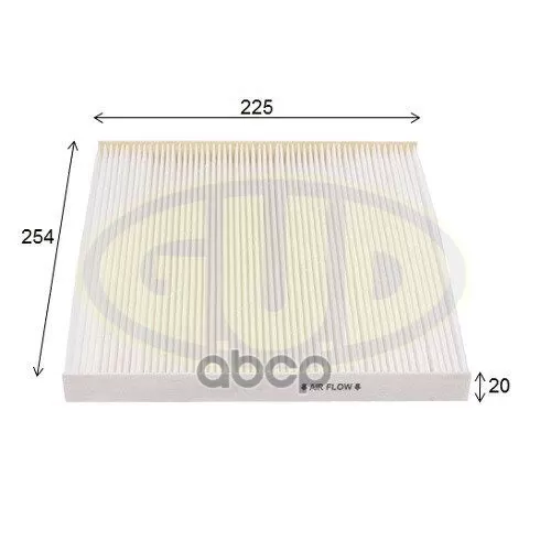 Фильтр Салона Hyundai Grandeur / Azera 11-, Santa Fe Iii / Grand Santa Fe 12-, Sonata Vi (Yf) 09- G.U.D 