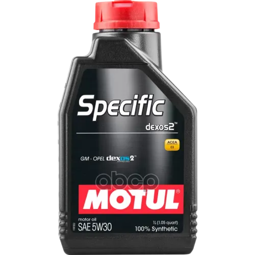 MOTUL Motul Specific Dexos2 5W30 C3. Sn/Cf Масло Моторное Синт. 1L