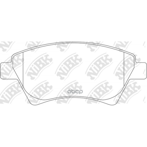 Колодки Тормозные Дисковые NiBK 