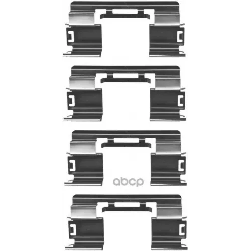 Комплект Монтажный Тормозных Колодок Gm Cruze/Astra J 09- Перед. Textar 