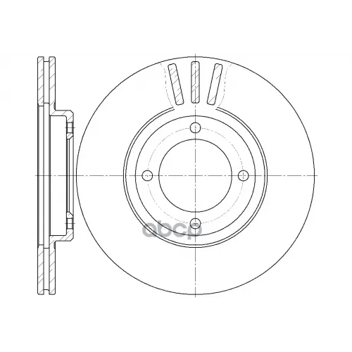 Диск Тормозной G-BRAKE GR-02501
