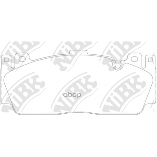 Тормозные Колодки Дисковые Bmw 6(F13) NiBK 