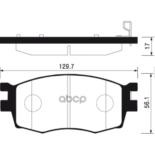 Колодки Тормозные Дисковые, Передние Sangsin brake 