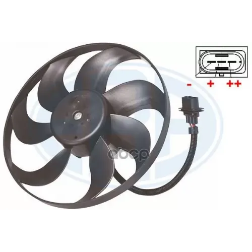 Вентилятор Радиатора Vag A3/Octavia/Fabia/Bora/G4/Tt 1.0-3.2/1.9Td 00- Era 