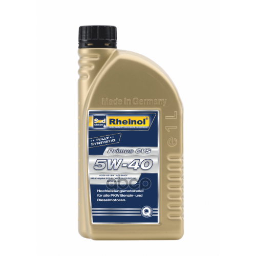 SWD Rheinol Масло Моторное Primus Cvs 5W-40 Син 1Л