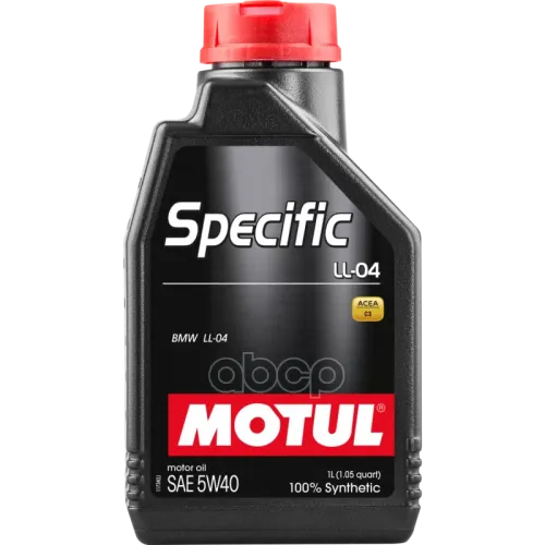 MOTUL Масло Моторное 5W40 Motul 1Л Синтетика Specific Bmw Ll-04 A3/B4/C3