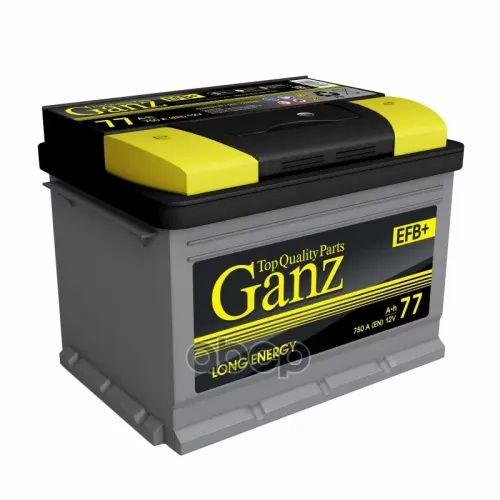 Аккумуляторная Батарея Ganz 77 А/Ч GANZ 