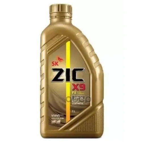 ZIC Масло Моторное Zic X9 Fe 0W-30 Sp, Cf-6 Синтетическое 1 Л