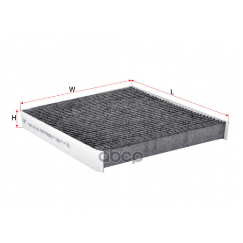 Фильтр Салона Audi A3/Skoda Octavia/Vw Golf 12- Угольный Sakura 