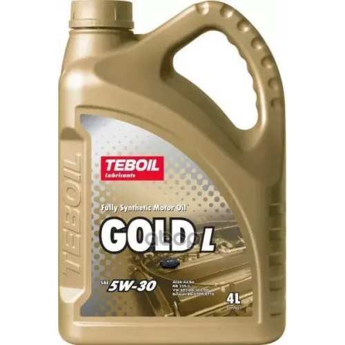 Teboil Teboil Gold L 5W-30 A3/B4 Sp Масло Моторное Синтетическое (4L)