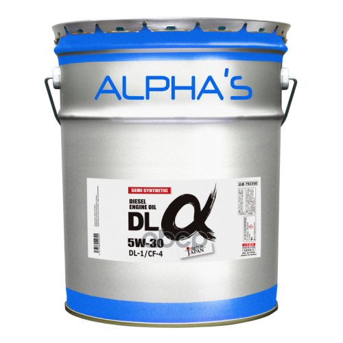 ALPHA’S Масло Моторное 5W-30 20Л Dl-1/Cf-4 (Полусинтетика)