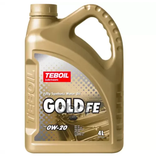Teboil Масло Моторное 0W20 Teboil 4Л Синтетика Gold Fe