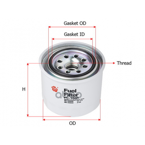 Фильтр Топливный Mitsubishi Mitsubishi Canter 86- Sakura 