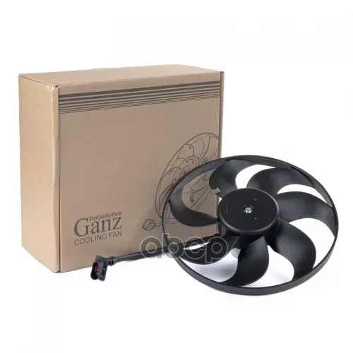 Вентилятор Радиатора Vag Fabia/Octavia/Polo GANZ 