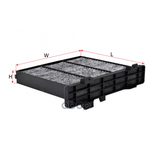 Фильтр Салона Mitsubishi Pajero 00- Угольный Sakura 