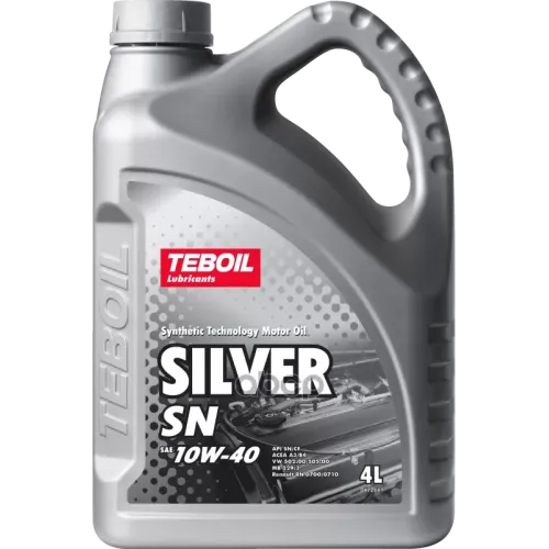 Teboil Teboil Silver 10W-40 A3/B4 Sn/Cf Масло Моторное Синтетическое (4L)
