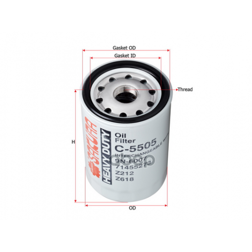Фильтр Масляный Caterpillar/Kobelco (Груз/Комм) Sakura 