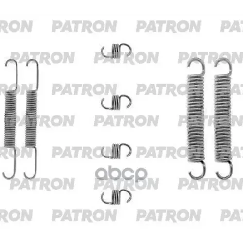 Комплект Монтажный Тормозных Колодок Барабанных Lada 110 95-, 111 95-, 112 95-, Nova 85-, Nova Унив PATRON 