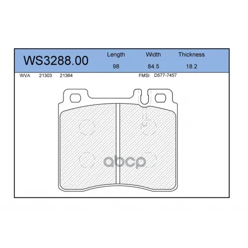Колодки Тормозные Дисковые Зад JEENICE 