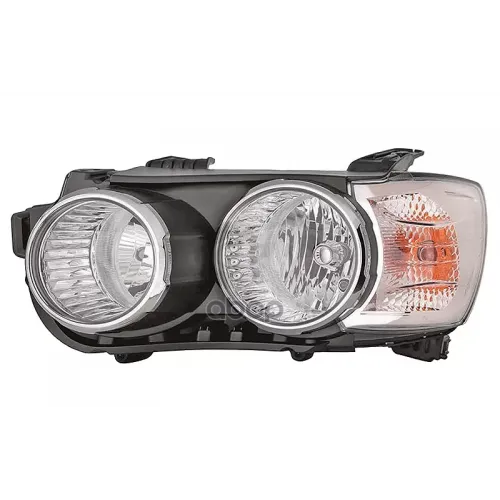 Фара Chevrolet Aveo 11- (Хром) Лев. Depo 