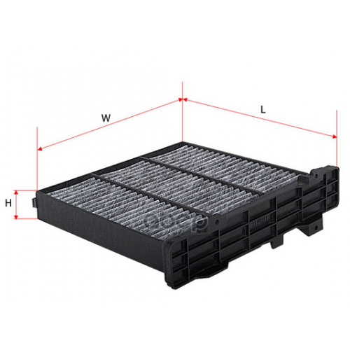 Фильтр Салона Mitsubishi Pajero 91- Угольный Sakura 