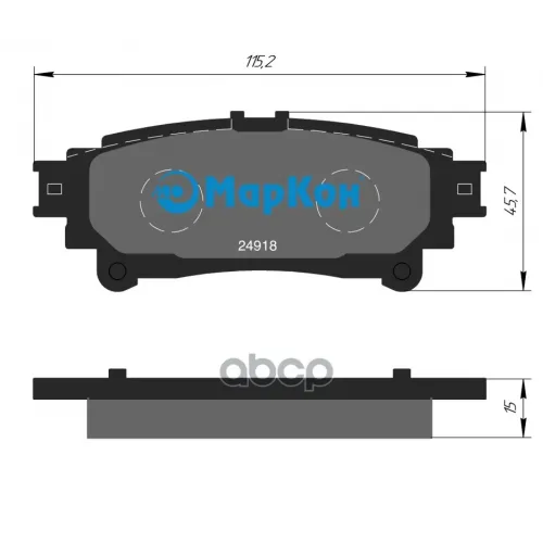 Колодки Тормозные МарКон 