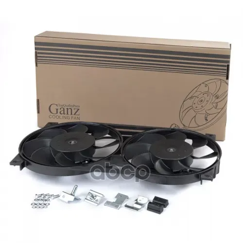 Вентилятор Охлаждени В Сборе Ваз 21214 (Тип Валее, Двойной) Ganz Gic06250 GANZ 
