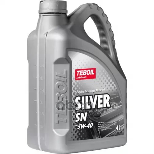 Teboil 5W-40 Silver Sn 4Л (Полусинт. Мотор. Масло)
