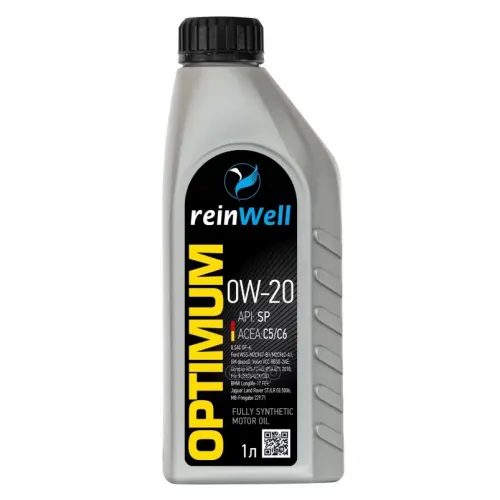 reinWell Масло Моторное 0W-20 Ilsac Gf-6/Sp (1Л)