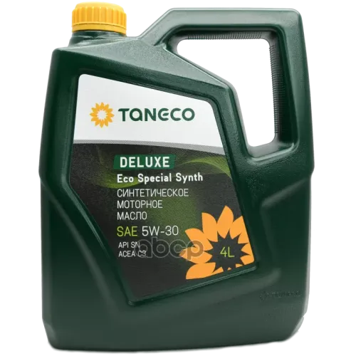 Taneco Масло Моторное Синтетическое Taneco Deluxe Eco Special Synth Sae 5W-30 Канистра 4 Л