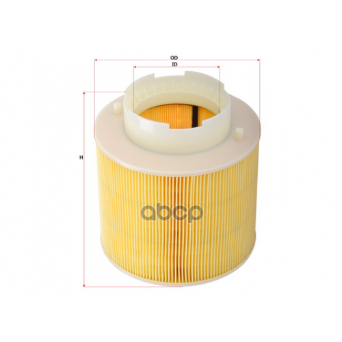 Фильтр Воздушный Audi A6 2.4/3.2/4.2 04- Sakura 