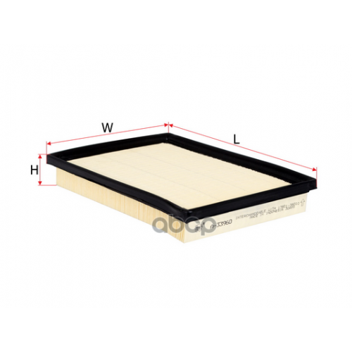 Фильтр Воздушный Lexus Ls460h/600H 06- Sakura 