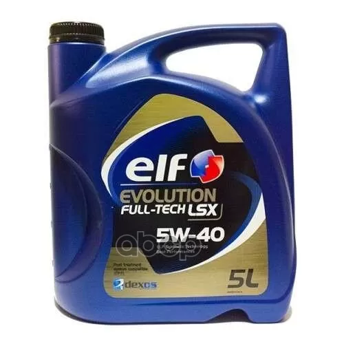 ELF Масло Моторное Elf Evolution Full-Tech Lsx 5W-40 5Л