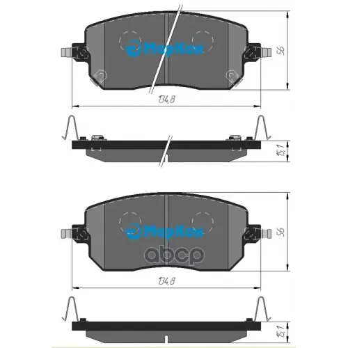 Колодки Тормозные МарКон 