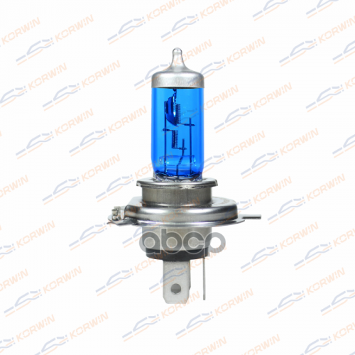 Лампа Накаливания Галогенная (Hb2 (9003) 12V 60/55W P43t-38 Super White) KORWIN 