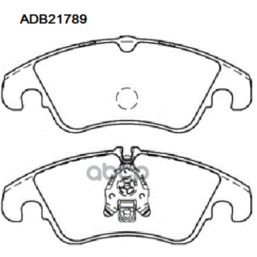 Колодки Тормозные Дисковые Перед ALLIED NIPPON 