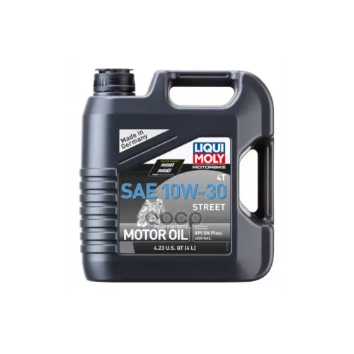 Lm Motorbike 4T 10W-30 Street Sl. Ma-2 Масло 4Тактное  Нс-Синтетическое 4L LIQUI MOLY 