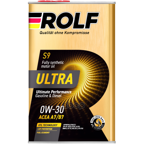 ROLF Масло Ultra 0W-30 A7/B7 Sp