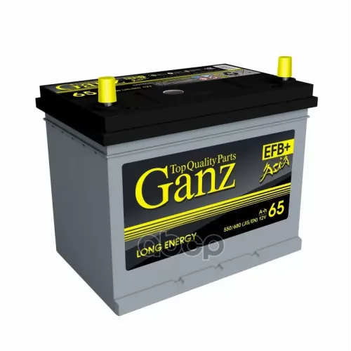 Аккумулятор Ganz Asia Efb 65 А/Ч Обратная R+ 232X175x225 En550 А GANZ 