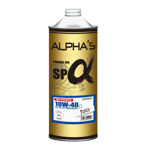 ALPHA’S Масло Моторное 10W-40 1Л Sp/Cf (Синтетика)