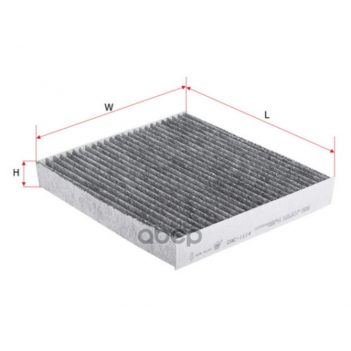 Фильтр Салона Toyota Auris/Avensis/Rav 4 09- Угольный Sakura 