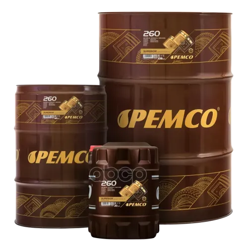 PEMCO 10W-40 Sn/Ch-4, A3/B4 60Л (Полусинт. Мотор. Масло)