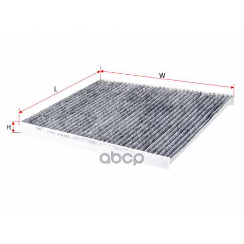 Фильтр Салона Kia Cerato 04- Угольный Sakura 