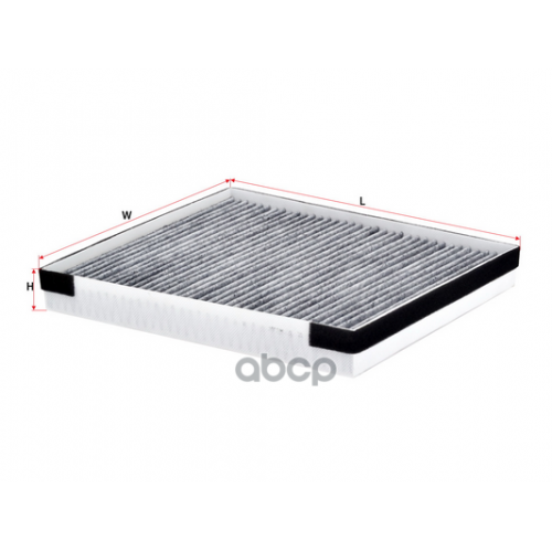 Фильтр Салона Hyundai Santa Fe 18- Угольный Sakura 