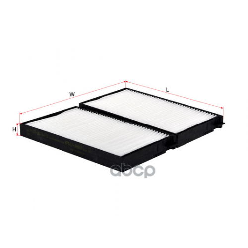 Фильтр Салона Hyundai H-1/Grand Starex 07- (Упак.2шт.) Sakura 