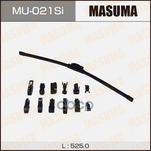 Дворник Силиконовый 21 Крюк (525Мм) Masuma MU-021SI